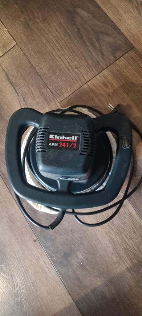 Einhell polijstmachine, Ophalen