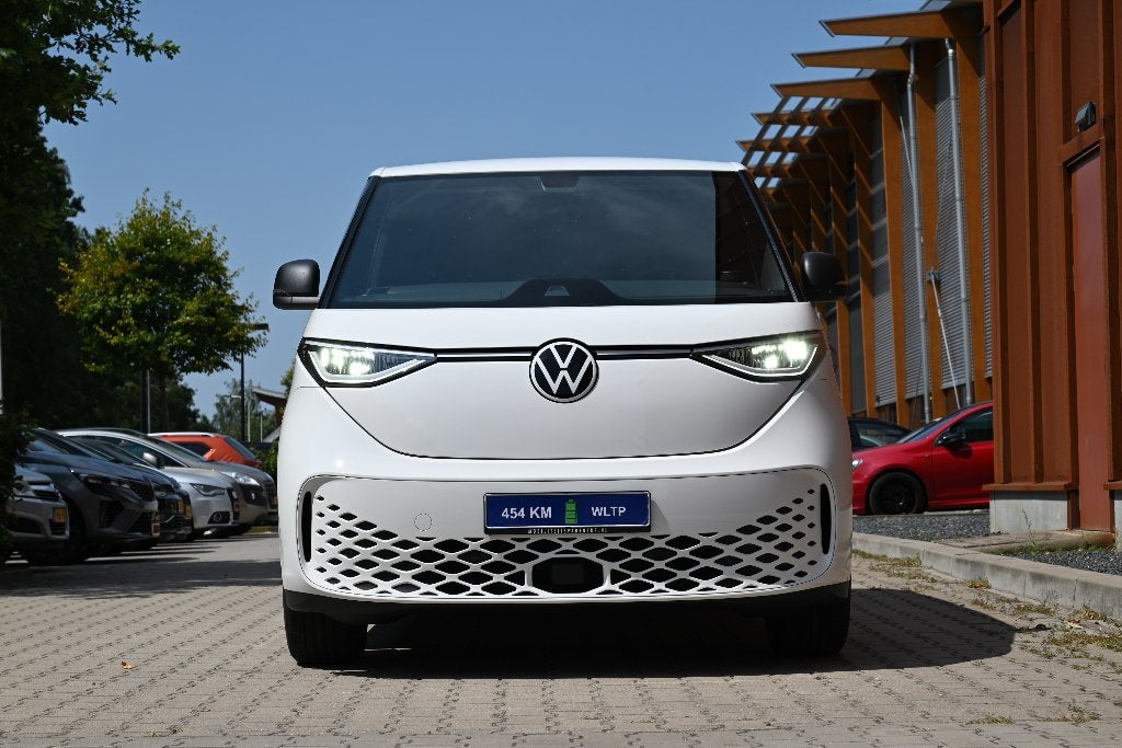 Volkswagen ID. Buzz Cargo LONG RANGE+ | 454 km  | 5 jr gar., Auto's, Automaat, Achterwielaandrijving, Zwart, Volkswagen