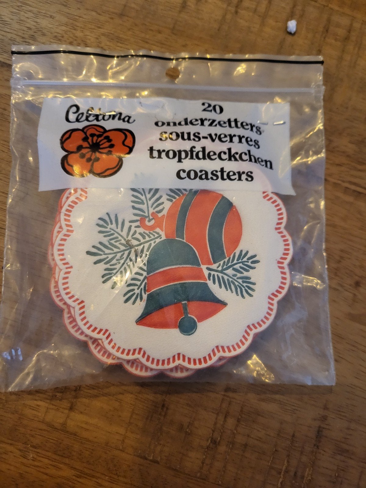 20 Kerst onderzetters - Nieuw in verpakking, Ophalen of Verzenden