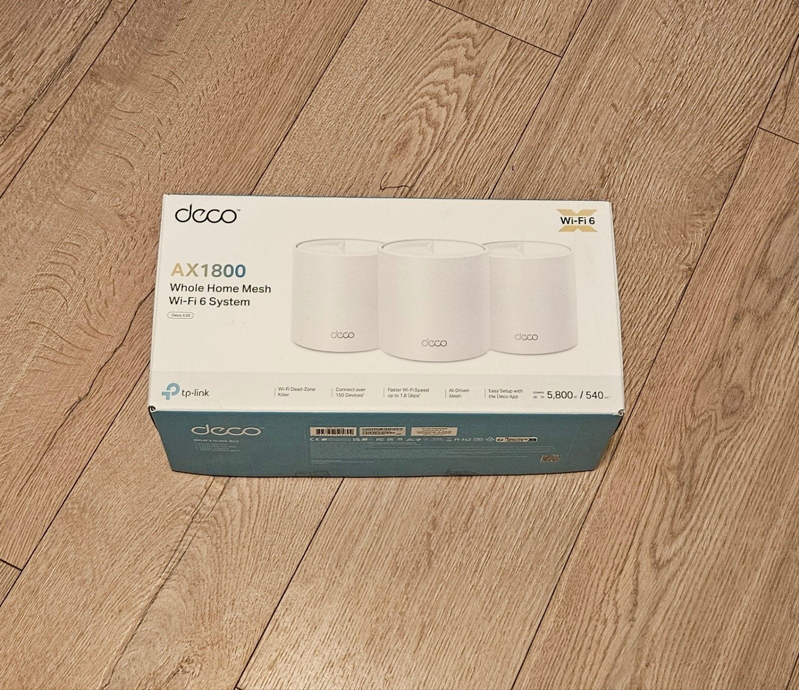 TP-Link Deco AX1800 Whole Home Mesh Wi-Fi 6 Systeem, Ophalen of Verzenden, Zo goed als nieuw, TP-Link