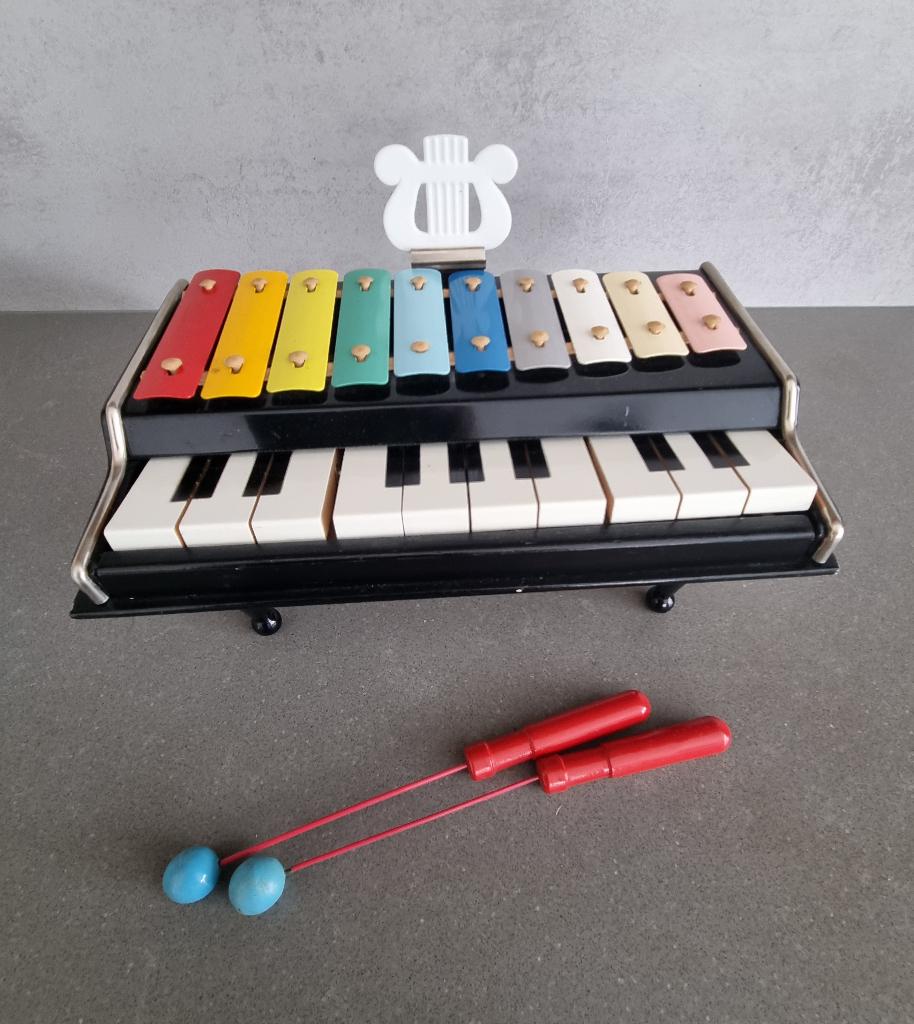 Vintage Piano Xylofoon (2-in-1 instrument), Ophalen of Verzenden, Zo goed als nieuw, Dorcaswinkelkapelle@dorcas.nl, Dorcas