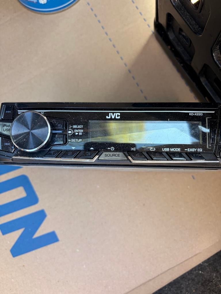 JVC Autoradio KD-X220 met USB en AUX, Auto diversen, Autoradio's, Ophalen, Gebruikt