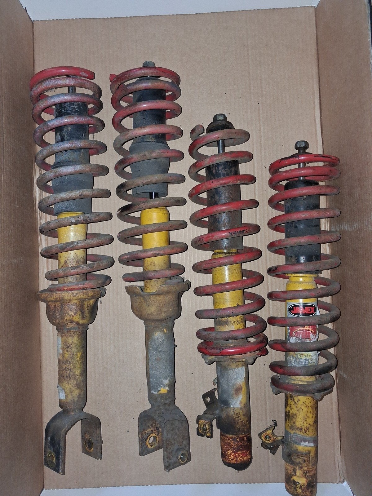 Jamex veerpoten CRX , Civic etc, Ophalen, Gebruikt, Honda