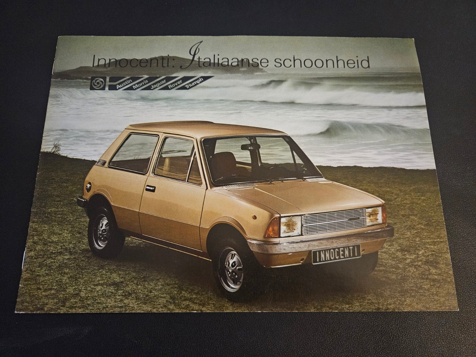 Brochure Innocenti 90 & 120, Ophalen of Verzenden, Zo goed als nieuw, Overige merken