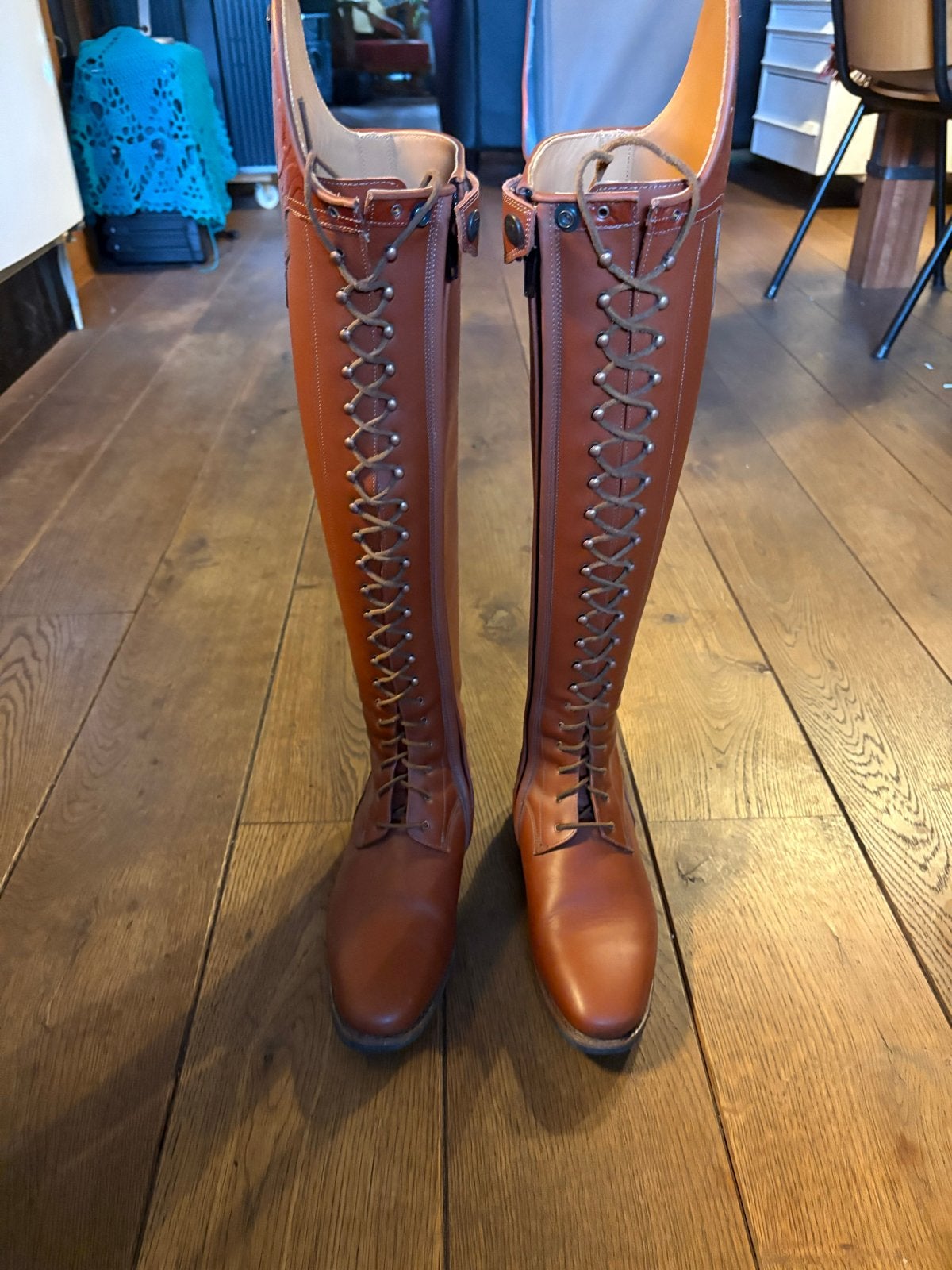Paardrijlaarzen DeNiro mt 39, Sierdetails, Ophalen of Verzenden, Zo goed als nieuw, Bruin