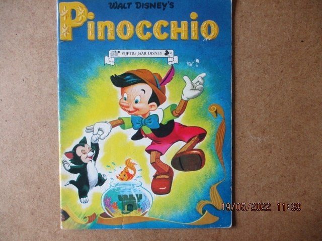 adv6477 pinocchio, Boeken, Stripboeken, Eén stripboek, Ophalen, Gelezen