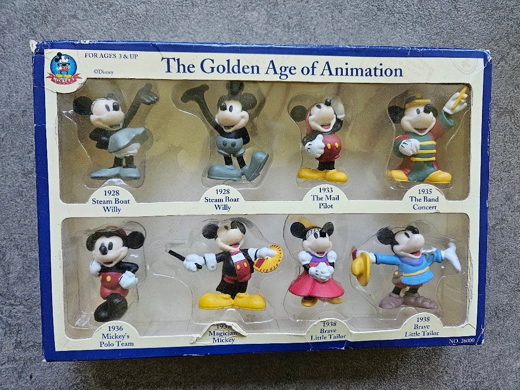 Disney: The Golden Age of Animation, Verzamelen, Disney, Ophalen of Verzenden, Mickey Mouse, Nieuw, Beeldje of Figuurtje