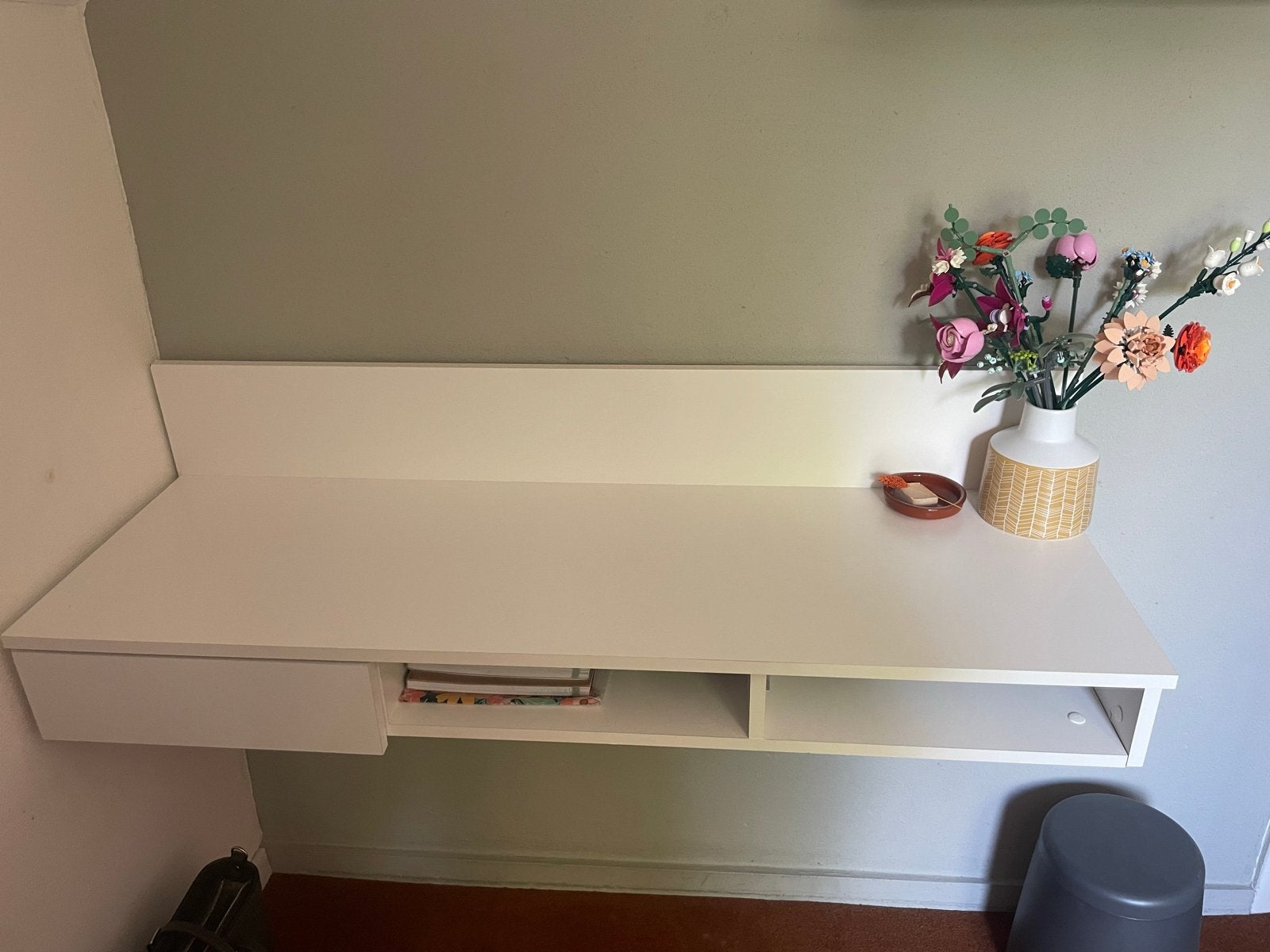 Wit bureau, Ophalen, Overige typen, Met lades, Spaanplaat of MDF