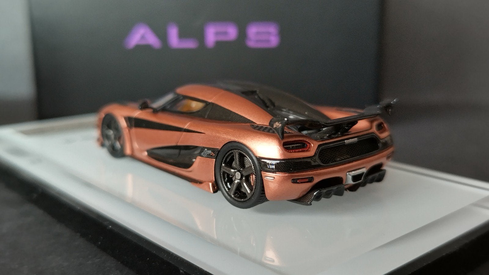 Koenigsegg Agera RS 1:64 Alps Model HQ 626/999 Pol, Auto, Verzenden, ., Nieuw