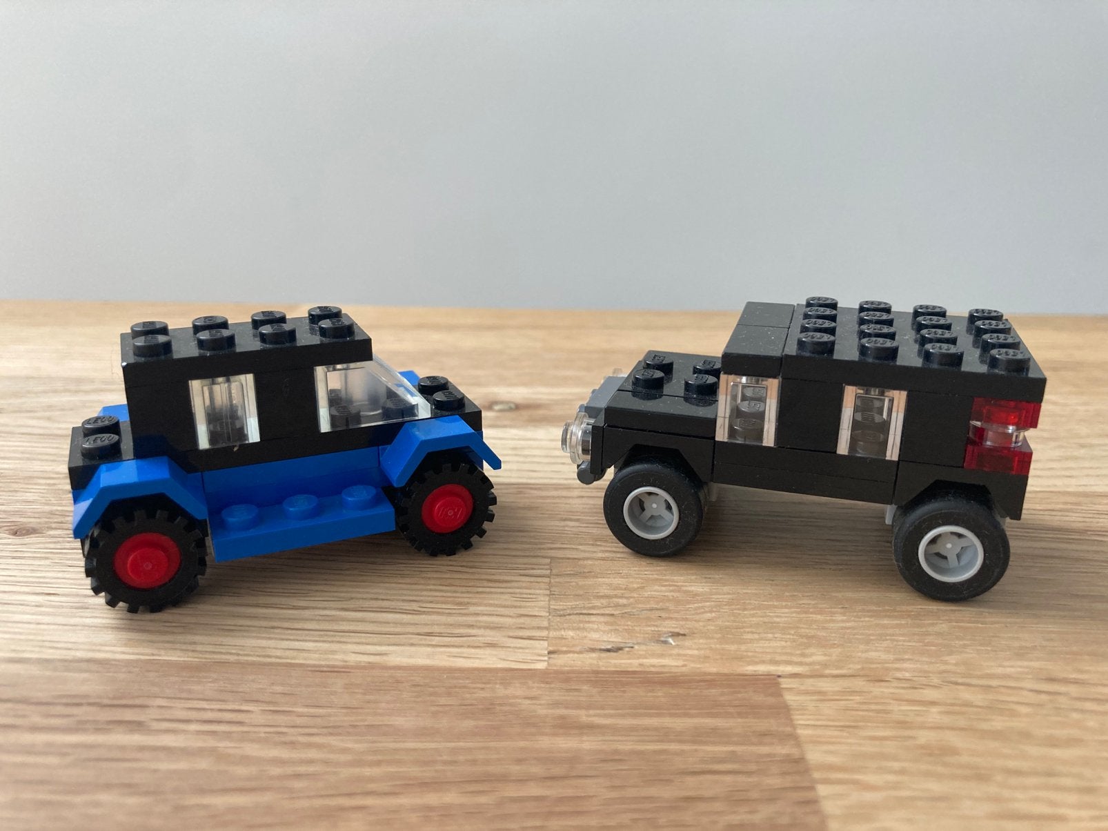Vintage Lego Hummer en Jeep, Overige thema's, Lego, Ophalen of Verzenden, Zo goed als nieuw
