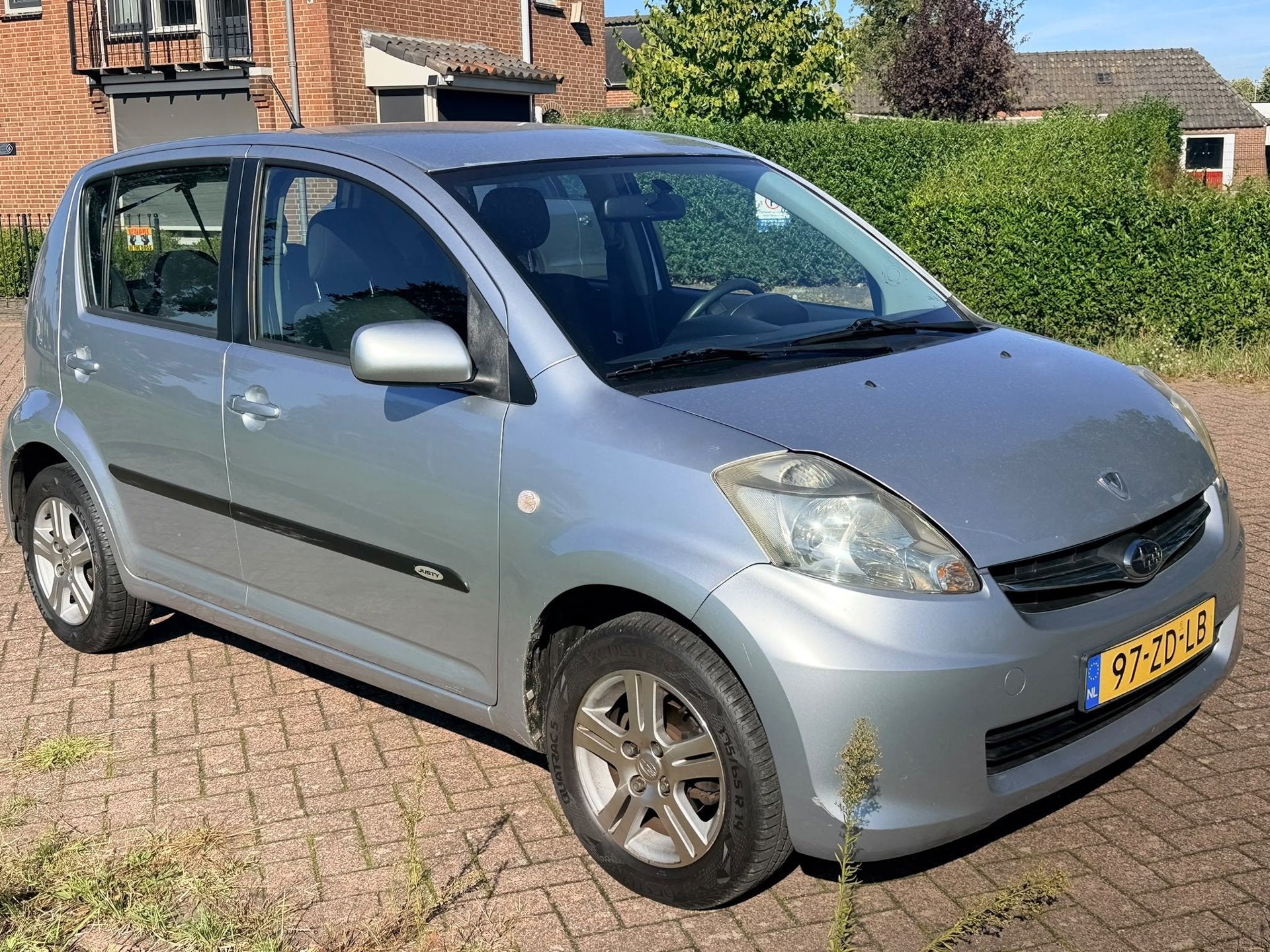 Subaru Justy 1.0 Comfort- mooi auto zuiing grote beurt gehad, Auto's, Voorwielaandrijving, Justy, Origineel Nederlands, Bedrijf