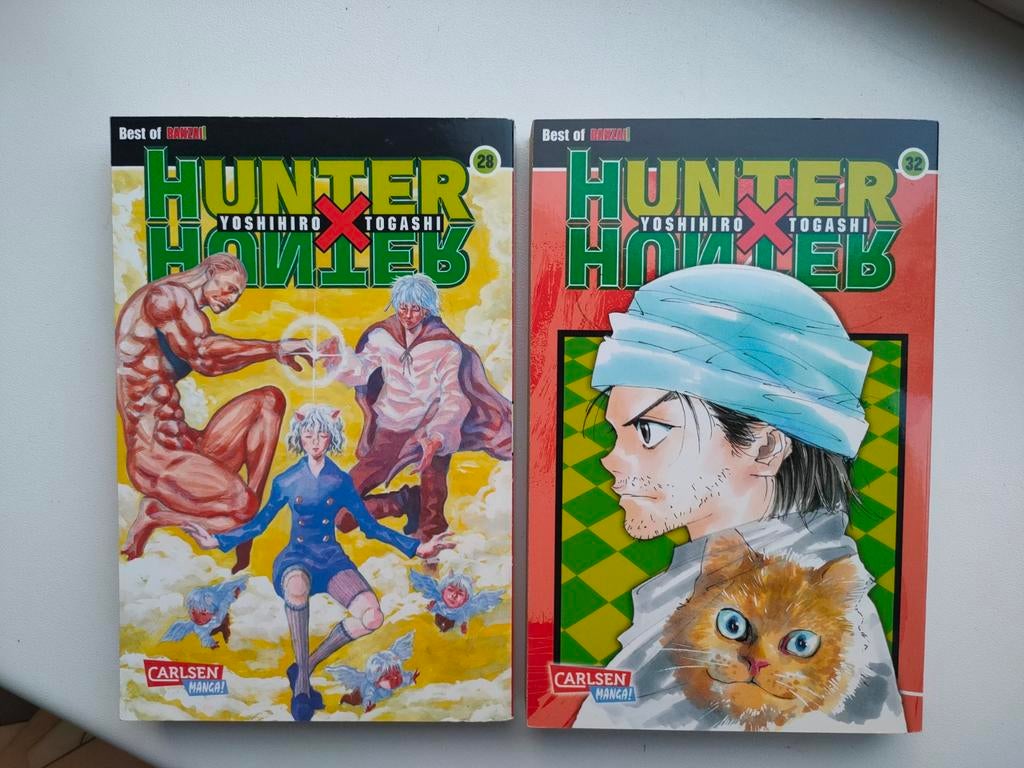 Hunter X Hunter - Vol. 28 en 32 - Yoshihiro Togashi, Boeken, Gelezen, Ophalen of Verzenden, Yoshihiro Togashi, Japan (Manga)