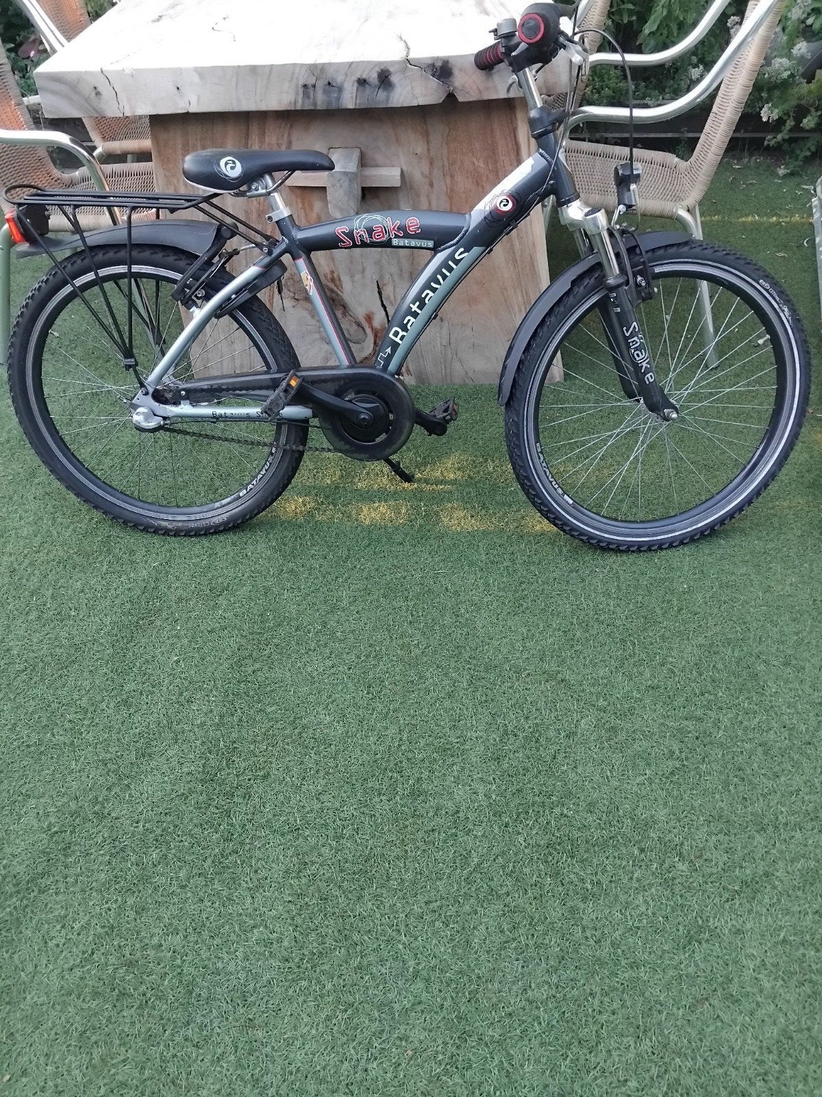 Een nette 24 inch Batavus Snake 3 versnellingen, Ophalen, Terugtraprem, Versnellingen, Batavus Snake
