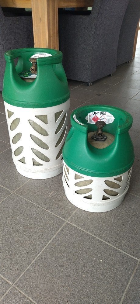 Te koop gasfles Benegas light 10 kg en 5 kg, Ophalen, Nieuw