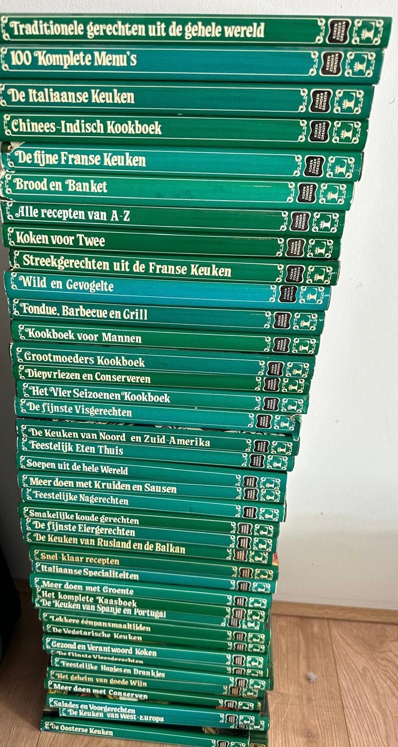 Grote collectie vintage kookboeken – Lekturama – 40 delen, Ophalen of Verzenden, Zo goed als nieuw