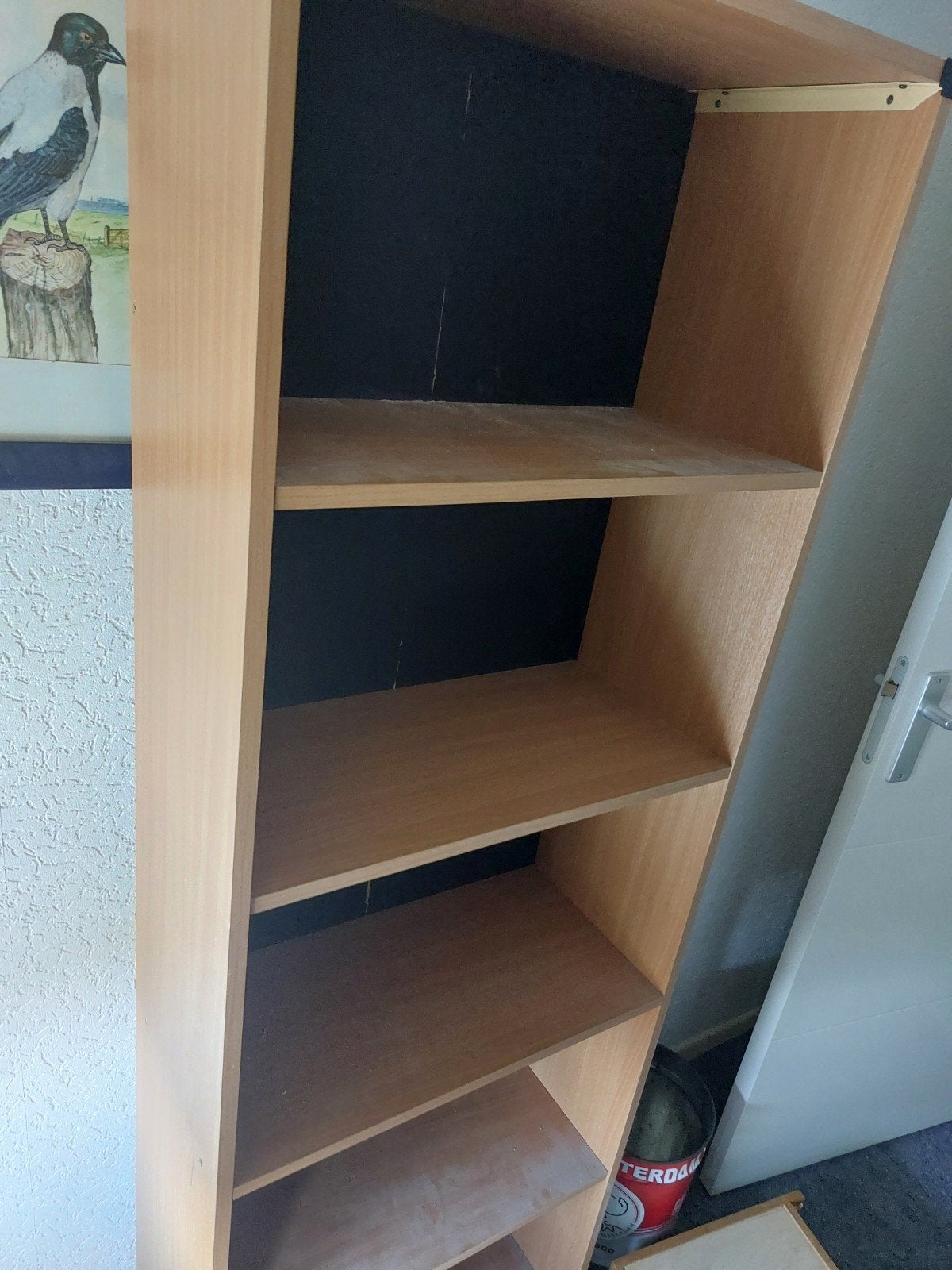 Boekenkast, Huis en Inrichting, Kasten | Boekenkasten, Ophalen, Gebruikt, 50 tot 100 cm, 150 tot 200 cm