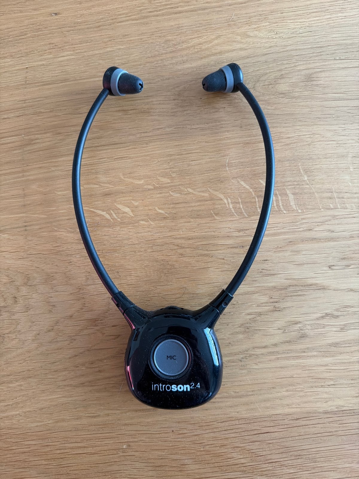 Introson 2.4 Digitale Hoofdtelefoon met Oplaadstation, Overige merken, Gebruikt, Ophalen of Verzenden, Over-ear