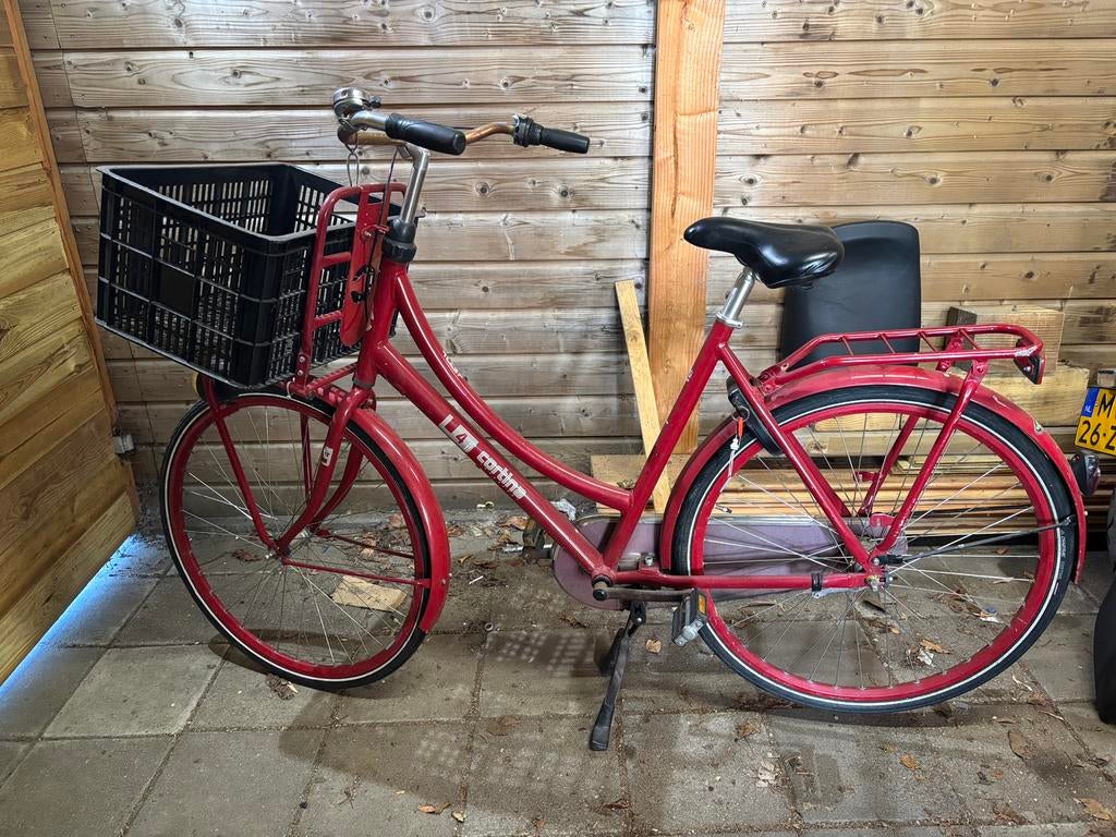 Cortina U4 damesfiets, Fietsen en Brommers, Fietsen | Dames | Omafietsen, Ophalen, Terugtraprem, Gebruikt, Versnellingen
