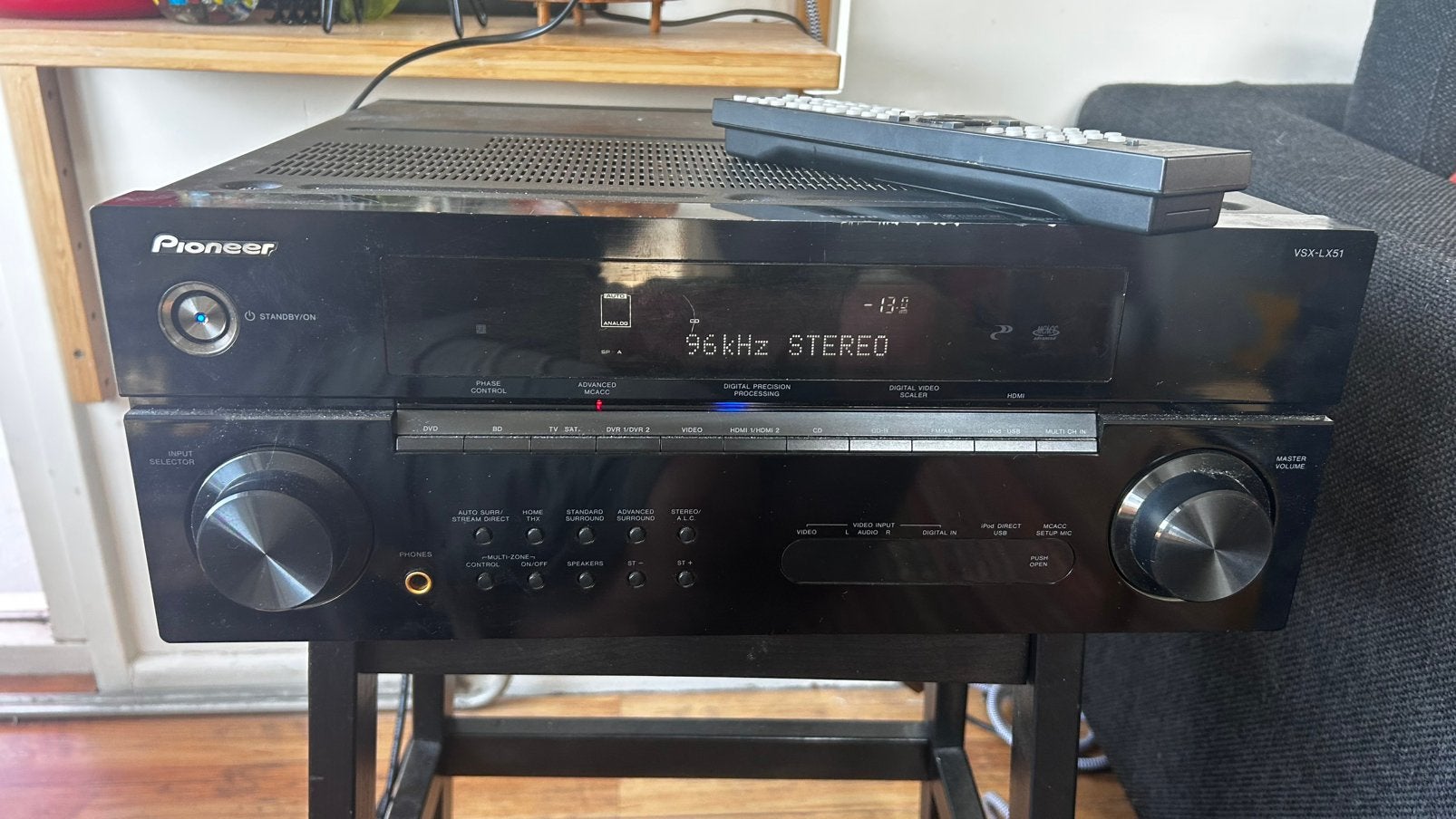 Pioneer vsx lx51 7.1 av receiver, Ophalen of Verzenden, Zo goed als nieuw, 120 watt of meer, Pioneer