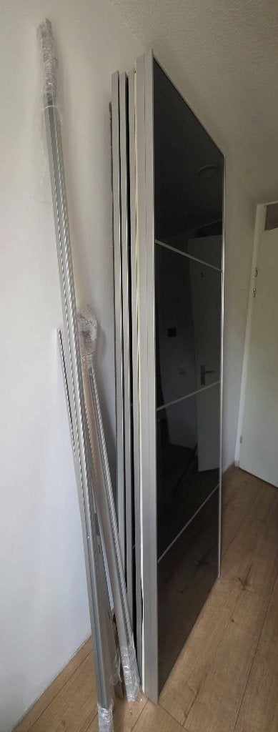 4x IKEA Pax deur glas, Ophalen