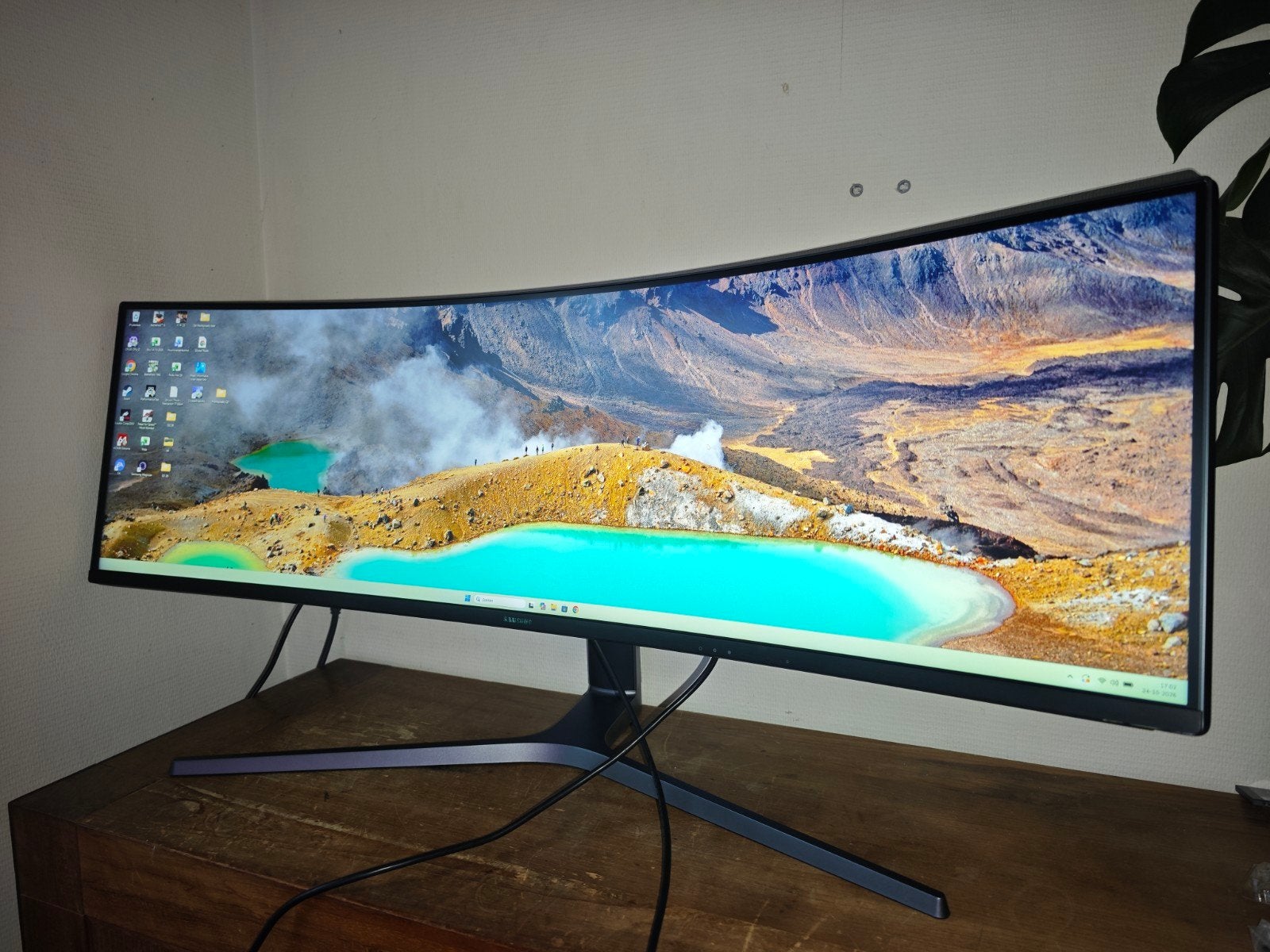 Samsung C49HG90DMU 49 inch 144Hz 4K monitor, Computers en Software, Gaming, Gebruikt, Curved, IPS
