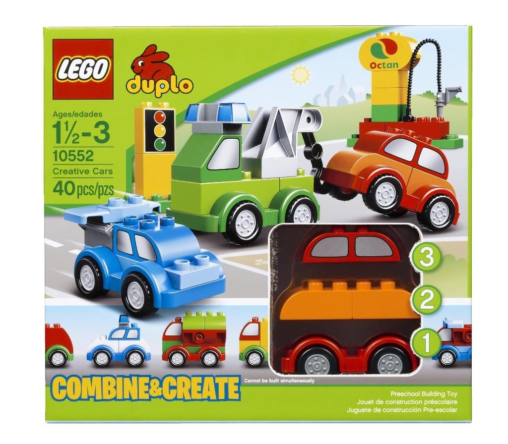 Lego Duplo Auto's + tankstel + stoplicht (10552), Kinderen en Baby's, Speelgoed | Duplo en Lego, Overige thema's, Ophalen of Verzenden