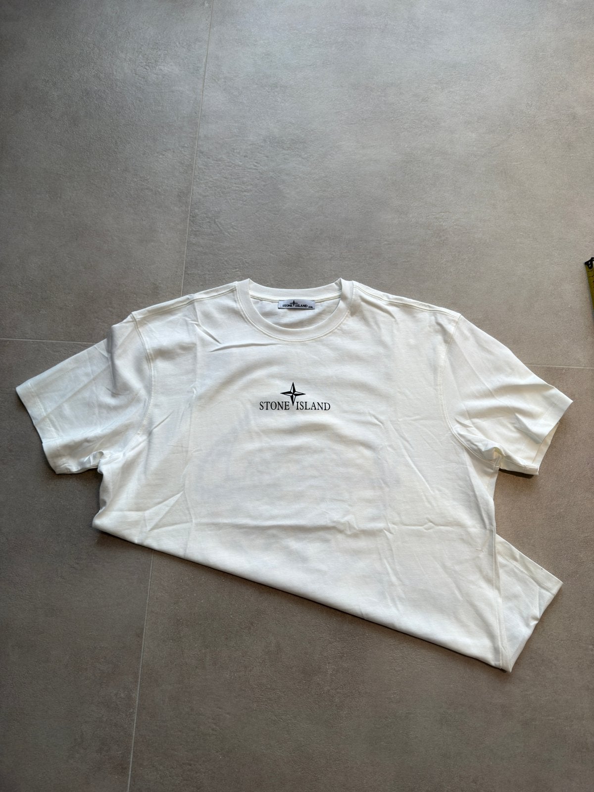 Stone Island T-Shirt wit  XXL – Nieuw staat, Ophalen of Verzenden, Zo goed als nieuw, Overige maten, Blauw