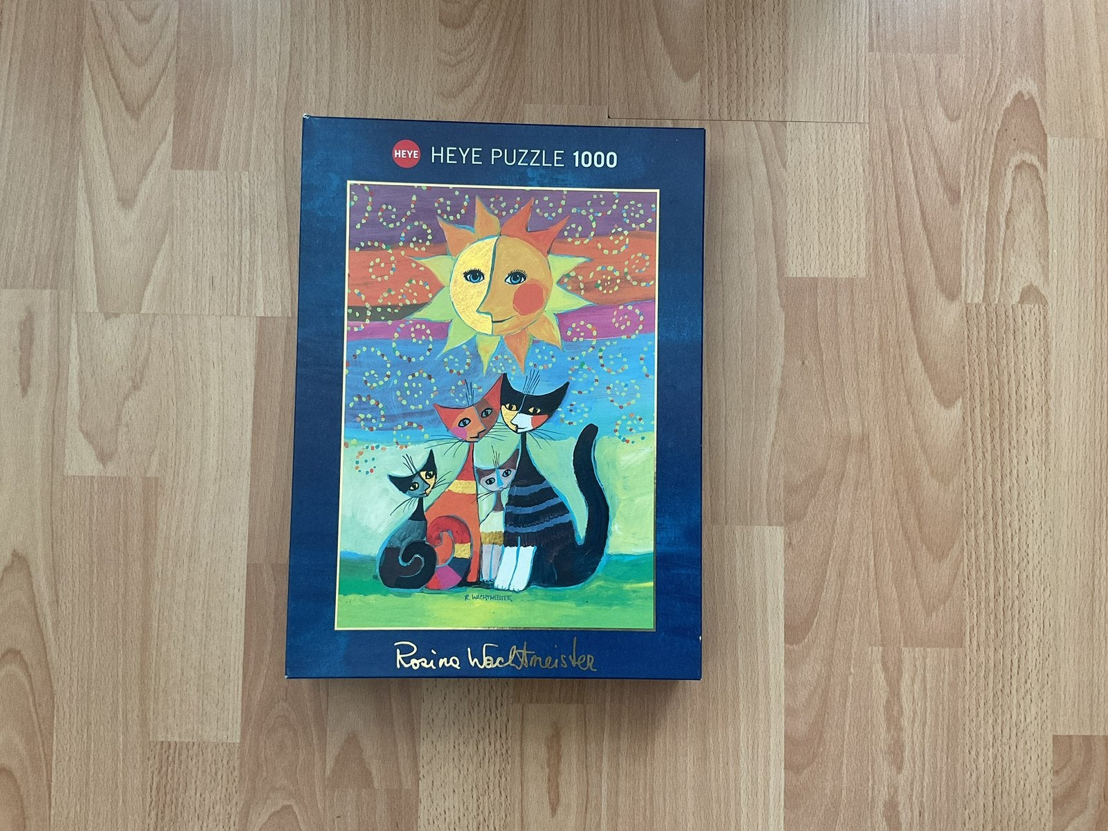 Heye puzzel 1000 stukjes Katten, Ophalen of Verzenden, 500 t/m 1500 stukjes, Zo goed als nieuw