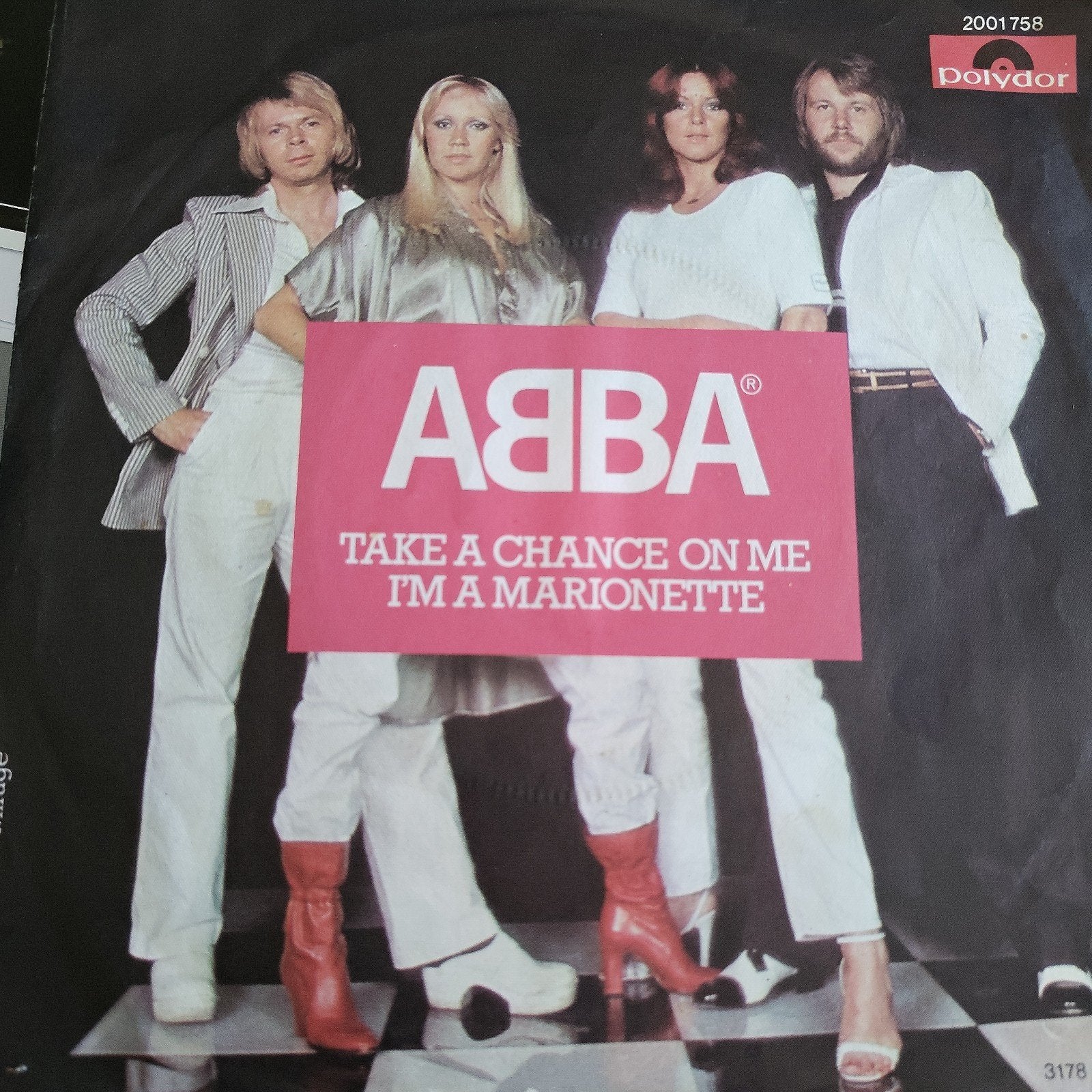 ABBA - Take a Chance on Me / I'm a Marionette (Single), Gebruikt, 7 inch, Ophalen of Verzenden, Pop