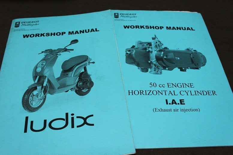 Peugeot Ludix 2004 workshop manuals werkplaatsboeken, Ophalen of Verzenden, Gebruikt