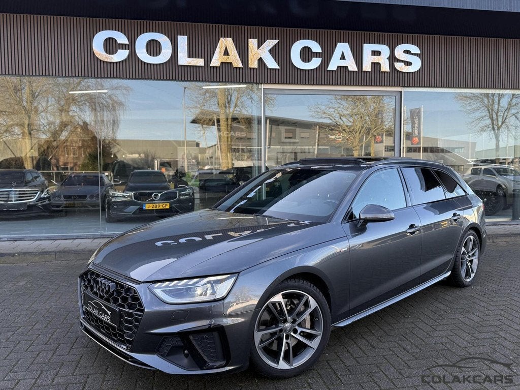 Audi A4 Avant 45 TFSI quattro Sport 3x S Line-Pano-Garantie, Auto's, Automaat, 15 km/l, Gebruikt, 4 cilinders