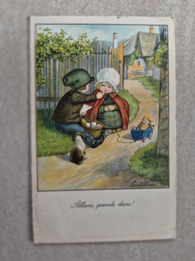 Pauli Ebner kinderkaart Nr. 41, Ophalen of Verzenden, 1920 tot 1940, Gelopen, Kinderen