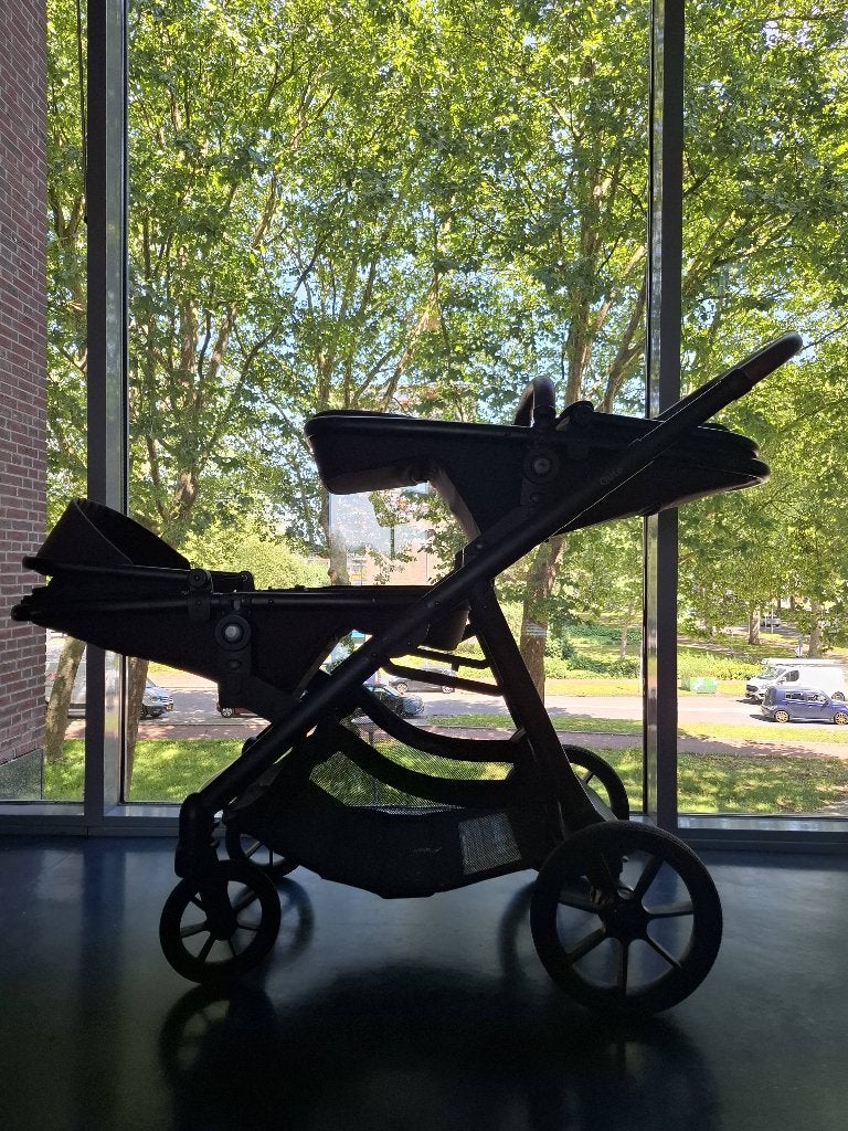 duo kinderwagen baby en peuter, Kinderen en Baby's, Kinderwagens en Combinaties, Gebruikt, Duowagen, Ophalen, Kinderwagen
