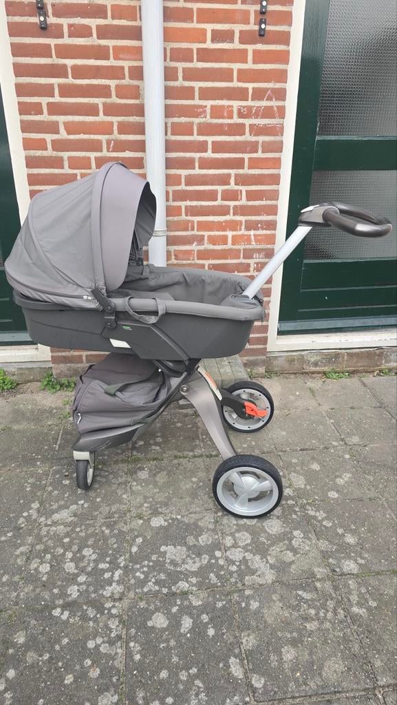 Stokke Xplory kinderwagen grijs, Ophalen of Verzenden