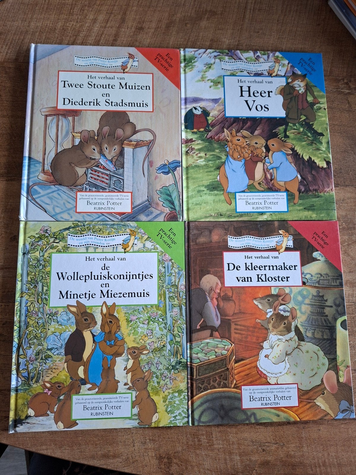 Beatrix Potter boekjes (8 ) stuks., Ophalen of Verzenden, Zo goed als nieuw