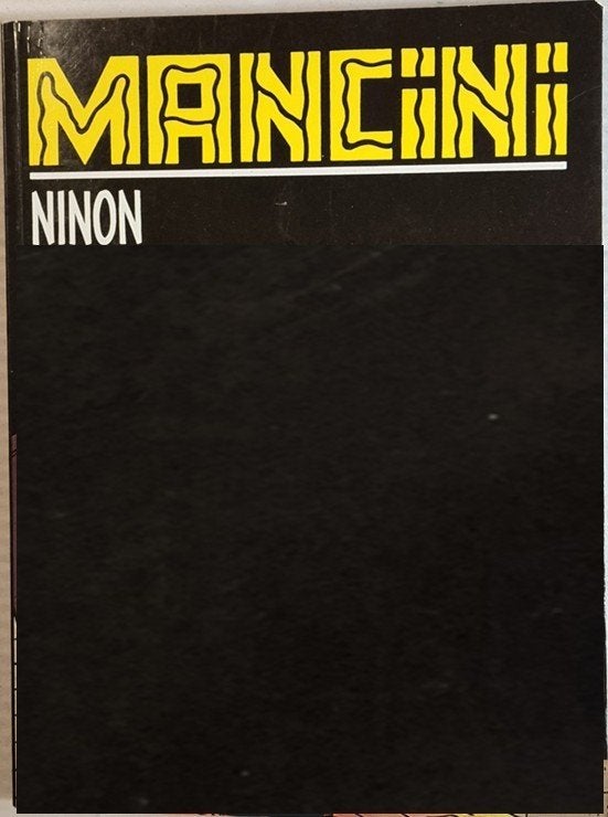 Sombrero Zwarte Reeks 61 Ninon - Mancini - 1992, Gelezen, Eén stripboek, Mancini, Ophalen of Verzenden
