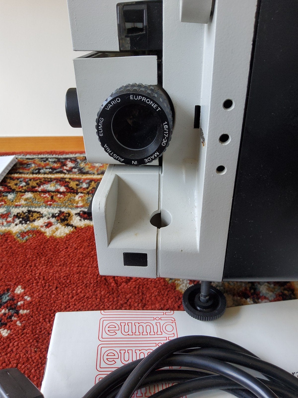 Eumig Mark 60 projector single & super 8 vintage, Ophalen of Verzenden, 1960 tot 1980, Projector