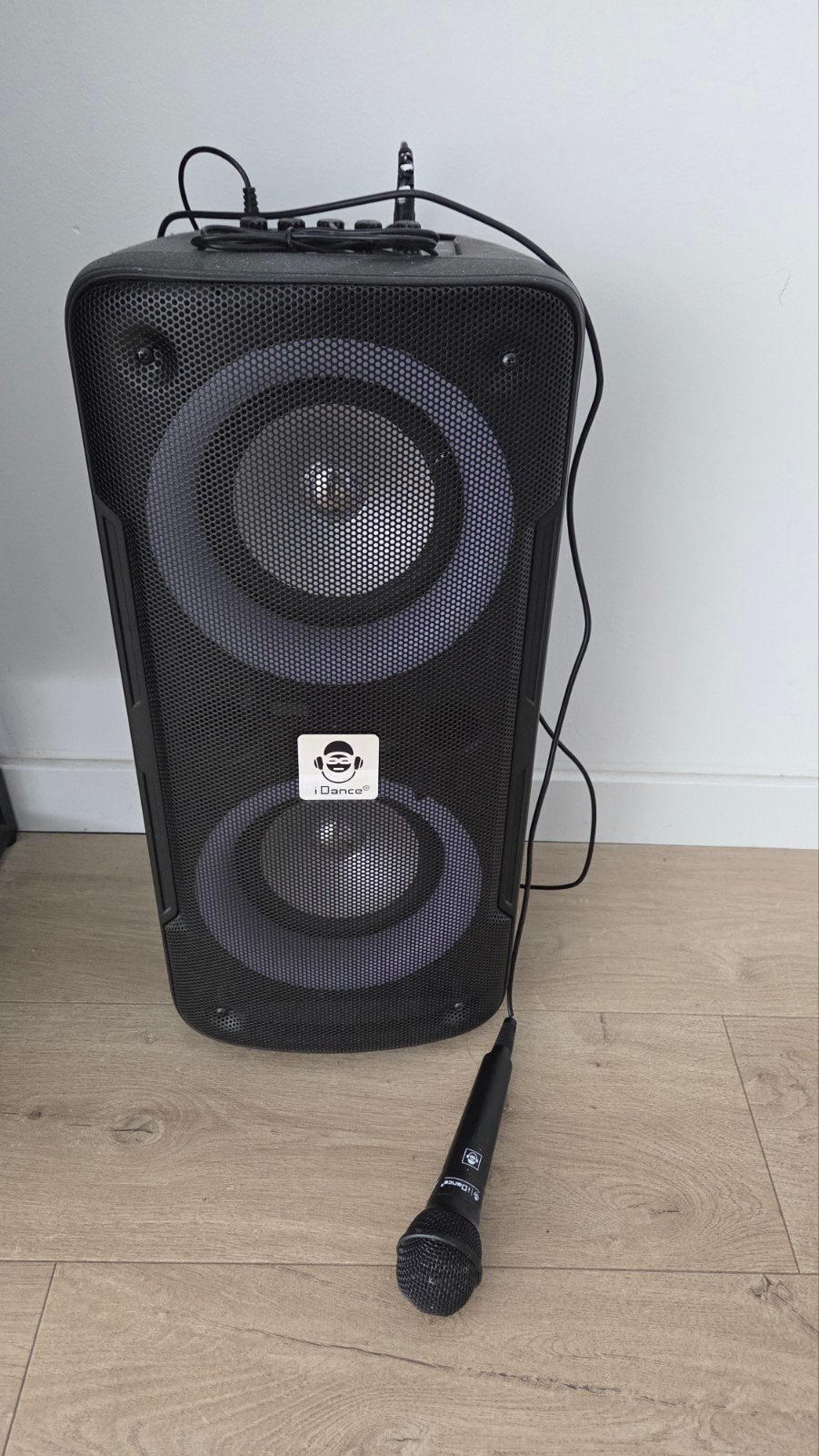 iDance karaokebox met microfoon, Ophalen, Complete set