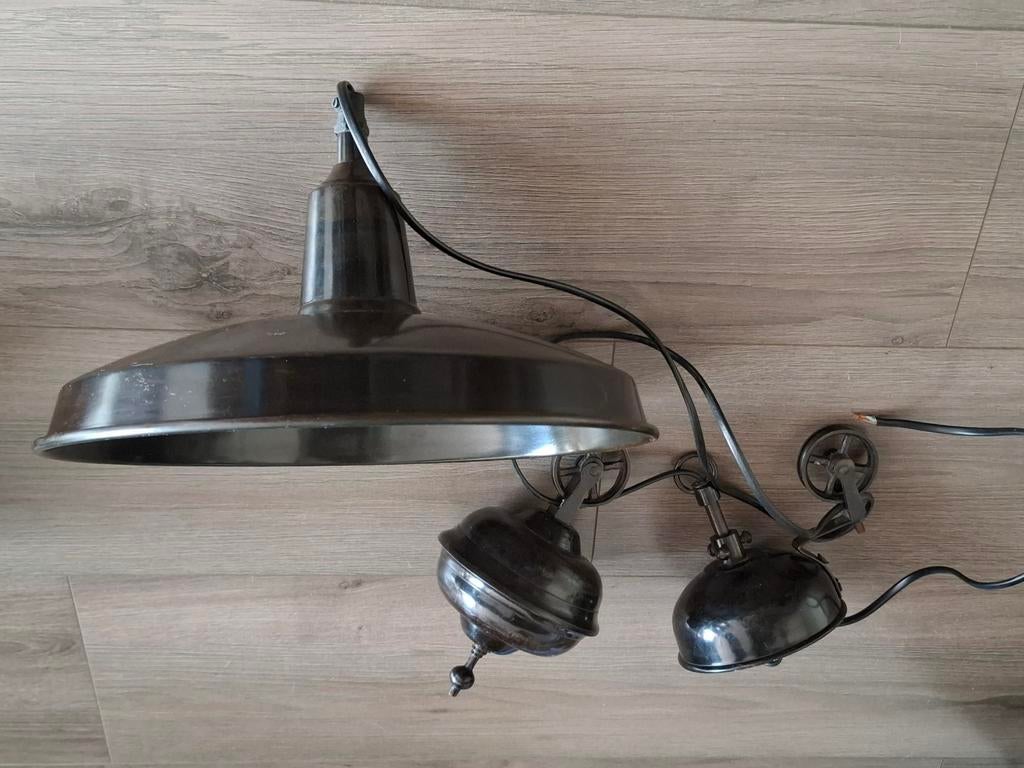 Madam Stoltz lamp, Denemarken, Retro, vintage, Gebruikt, Ophalen of Verzenden, Metaal
