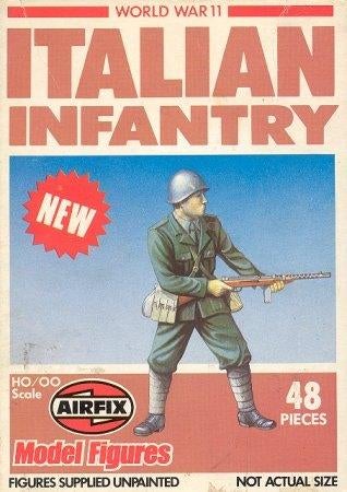 Airfix Italian Infantry, Hobby en Vrije tijd, Modelbouw | Figuren en Diorama's, Zo goed als nieuw, Figuur of Figuren, 1:50 of kleiner