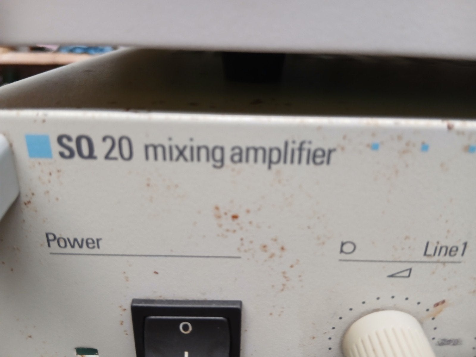 Philips SQ20 en SQ 20 Mengversterker - Vintage Audio, Minder dan 60 watt, Ophalen, Overige merken, Gebruikt