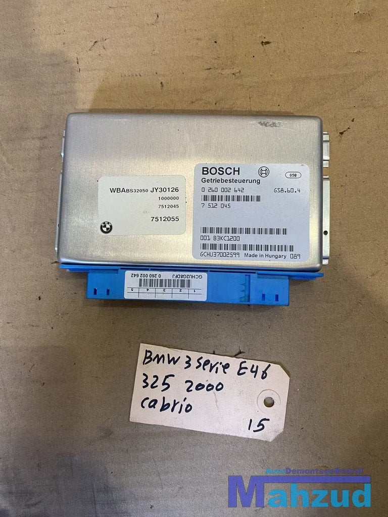 BMW E46 Cabrio dak module computer 0260002642, Petuelring 130
80788  Munich, DE, Gebruikt, Info@bmw.de, Ophalen of Verzenden