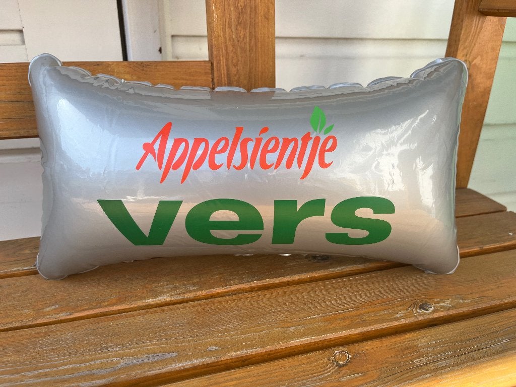Appelsientje vers verzamelen opblaasbaar kussen  luchtkussen, Ophalen of Verzenden