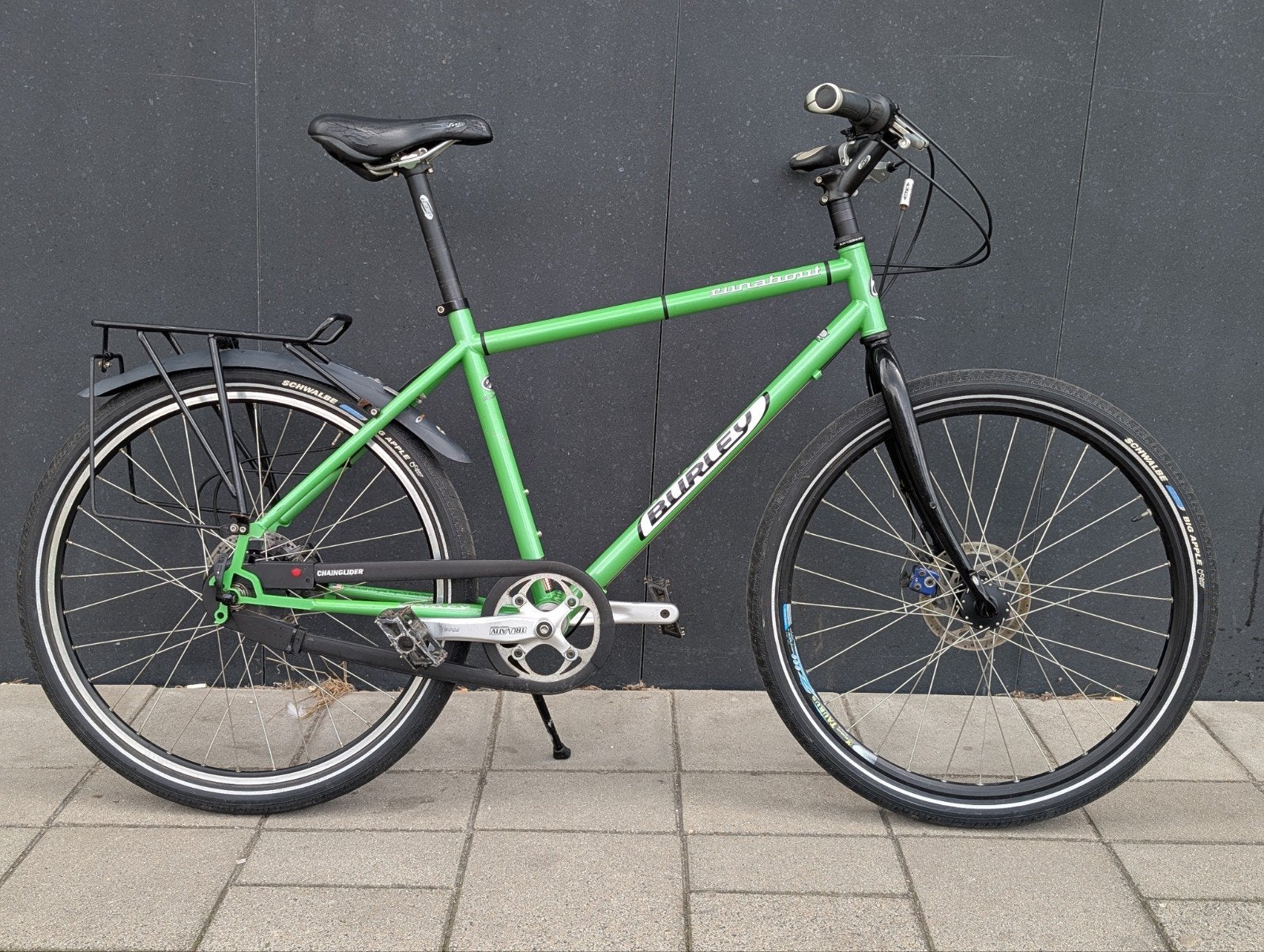Burley Runabout Rohloff maat M, 26 inch, 10 tot 15 versnellingen, Schijfrem, Ophalen