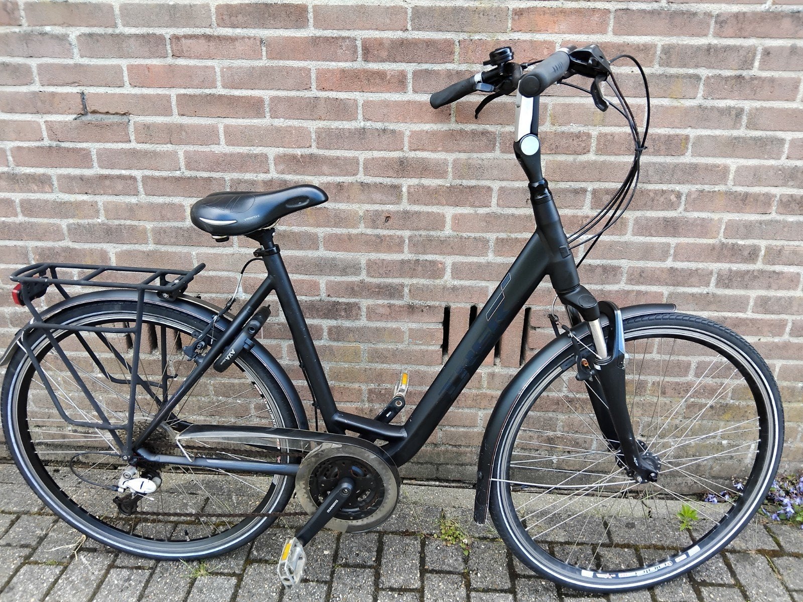 Nette Trek Damesfiets., 53 tot 56 cm, Versnellingen, Zo goed als nieuw, Ophalen
