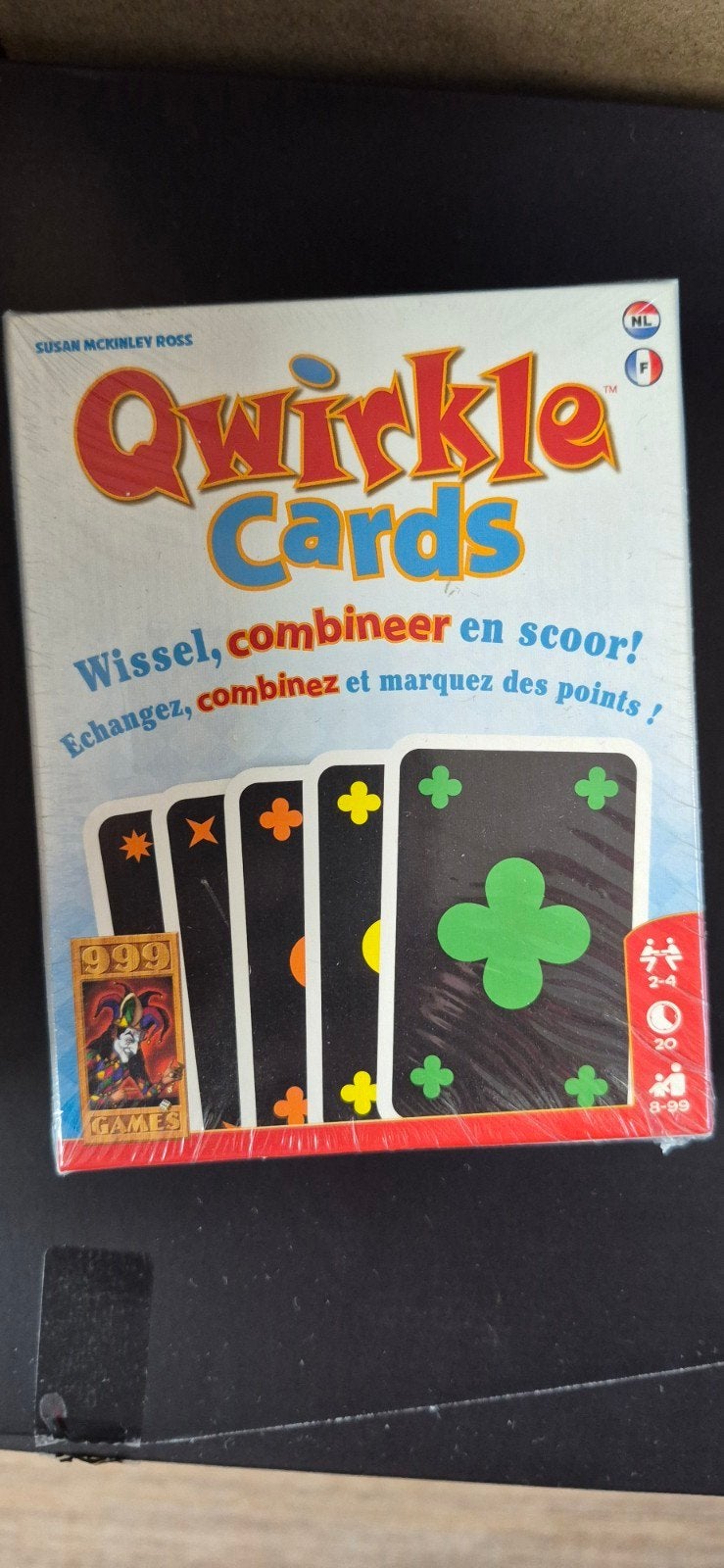 Qwirkle Cards - Nieuw kaartspel van 999 Games, Hobby en Vrije tijd, Gezelschapsspellen | Kaartspellen, Een of twee spelers, Ophalen of Verzenden