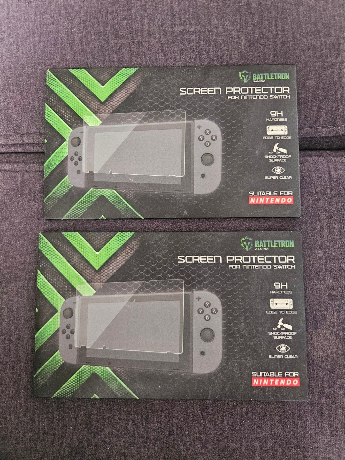 2x Screen Protector NINTENDO Switch, Ophalen of Verzenden, Nieuw, Met 2 controllers, Switch Original