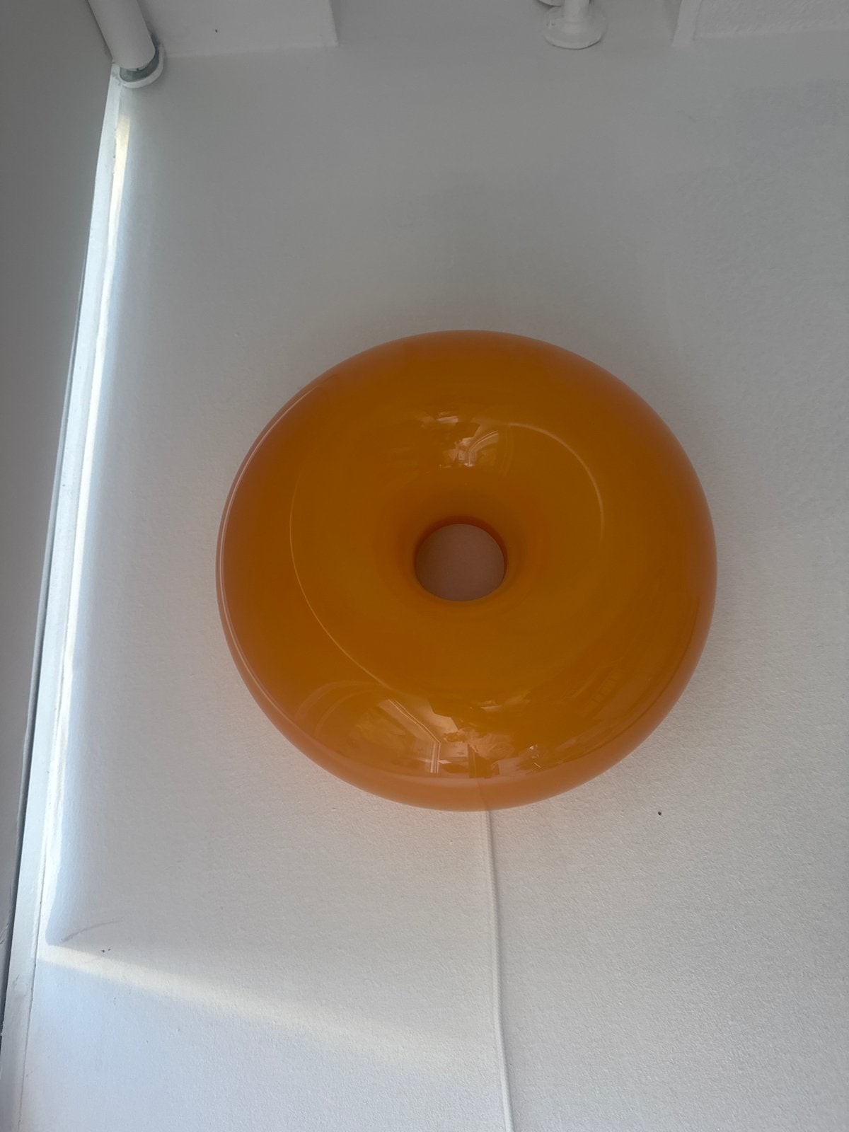 Oranje Donut ikea LED Nachtlampje - Sfeervolle Verlichting, Ophalen, Overige merken, Kunststof, USB-aansluiting