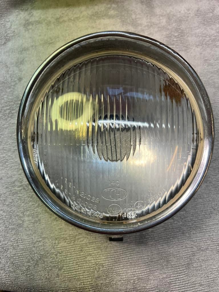 Zündapp ks50/100 150mm koplamp ORIGINEEL, Ophalen of Verzenden, Gebruikt, Koplamp