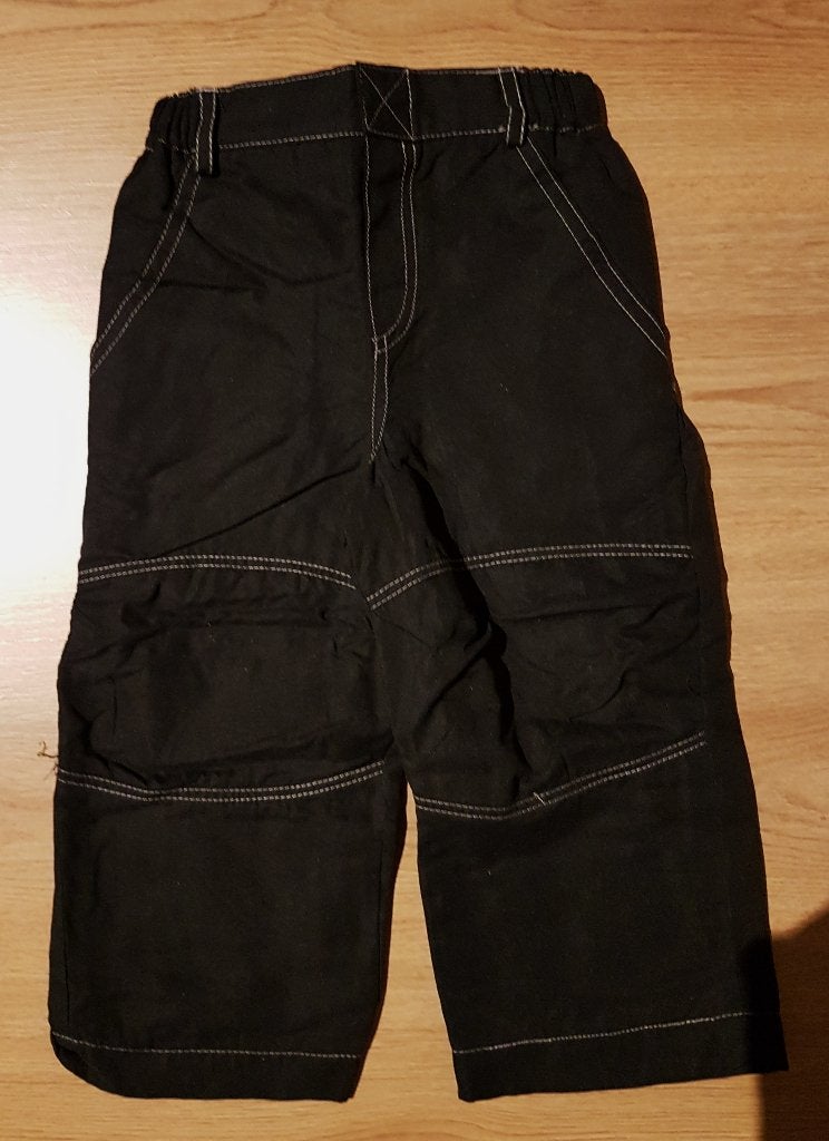 Zwarte broek maat 92 *NIEUW* (0399) a, Kinderen en Baby's, Kinderkleding | Maat 92, Ophalen of Verzenden, Nieuw, Jongen, Broek